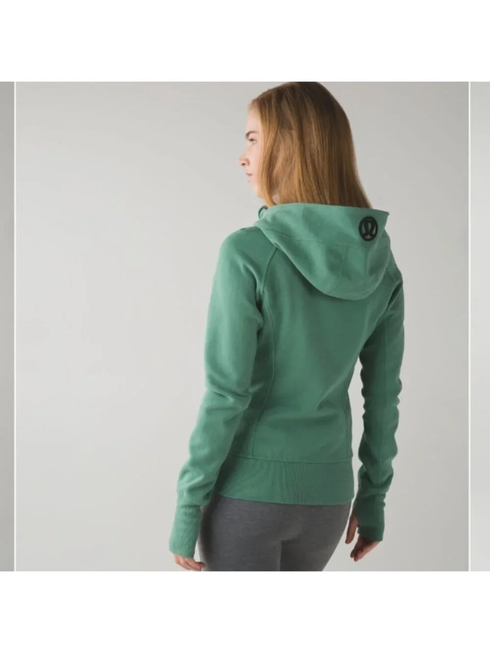 Lululemon Scuba Hoodie II Vintage Green